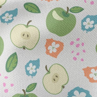 Smooth Fresh Green Apple Waterproof Canvas