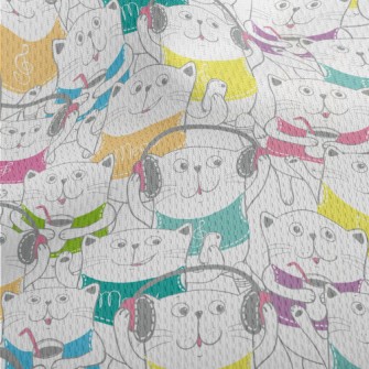 Modern Life Cat Athletic Mesh Flat Back