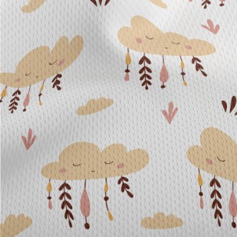 Dormant Clouds With Hanging Or Athletic Mesh Flat Back