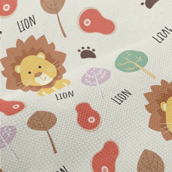 Cute Cool Lion Performance Linen