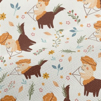 Cartoon Shooter Centaur Performance Linen