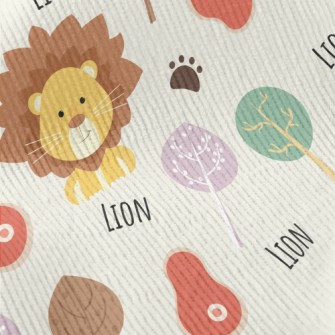 Cute Cool Lion Standard Corduroy