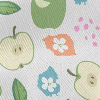 Smooth Fresh Green Apple Standard Corduroy