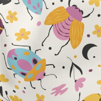 Brightly Colored Insects Stretch Ponte