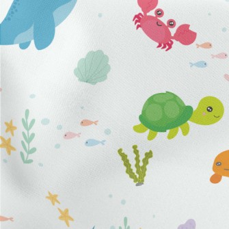 Children&#39;s Cartoon Sea Wor Stretch Ponte