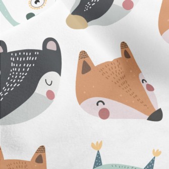 Children's Drawing Style F Micro Fleece