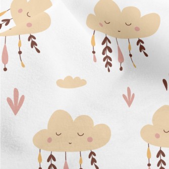 Dormant Clouds With Hanging Or Micro Fleece