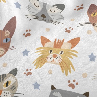 Cartoon Cute Cat Minky