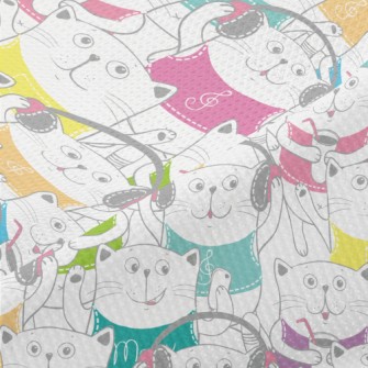 Modern Life Cat Piqué