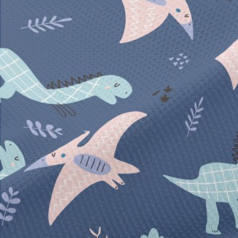 Children's Eyes Closed Din Piqué