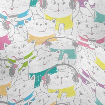 Modern Life Cat Lightweight Performance Linen
