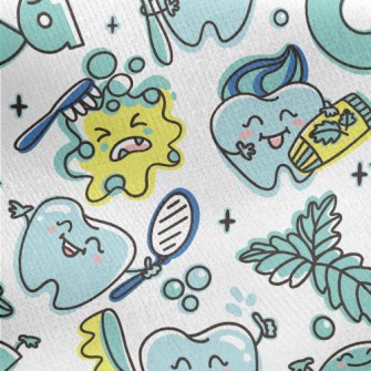 Healthy Teeth Knock Out Bacter Jersey Backed Fleece
