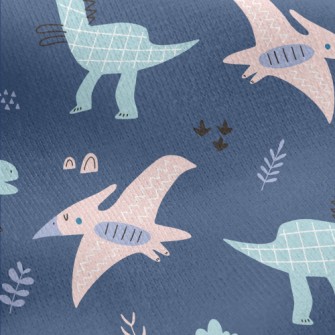 Children's Eyes Closed Din Jersey Backed Fleece