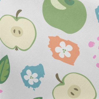 Smooth Fresh Green Apple Pongee