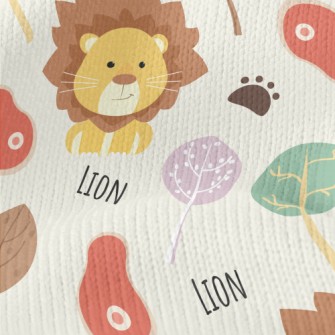 Cute Cool Lion Stretch Jersey