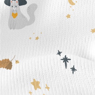 Halloween Cute Cat Stretch Jersey