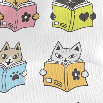 Cat Studying Hard Stretch Jersey