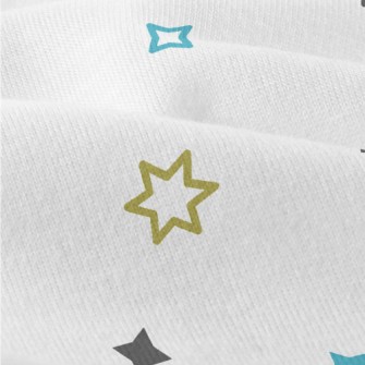 Simple Colorful Stars Modern Jersey