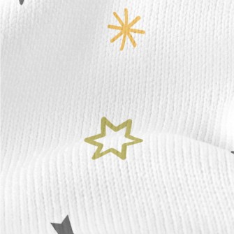 Simple Colorful Stars Stretch Jersey