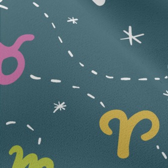 Cute Constellation Pattern Chiffon