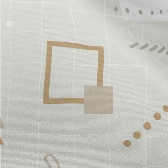 Apricot Memphis Style Chiffon