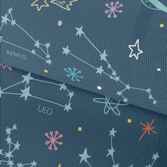 Hand Drawn Constellation Map Waterproof Oxford