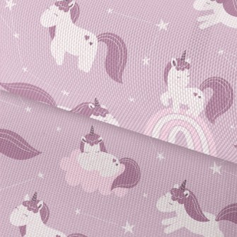 Purple Fairy Tale Unicorn Waterproof Oxford