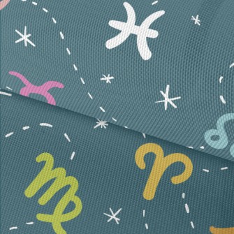 Cute Constellation Pattern Waterproof Oxford