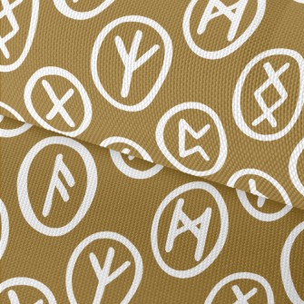Handwritten Magic Runes Waterproof Oxford