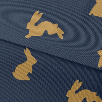 Lively Rabbit Silhouette Waterproof Oxford