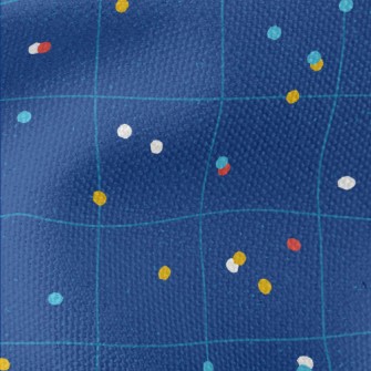 Random Colored Dots Waterproof Canvas