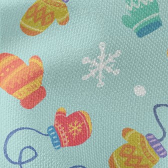 Winter Wool Gloves Waterproof Canvas