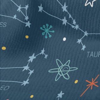 Hand Drawn Constellation Map Terry