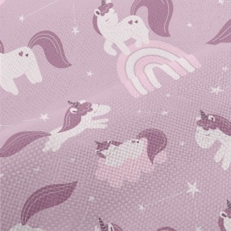 Purple Fairy Tale Unicorn Performance Linen