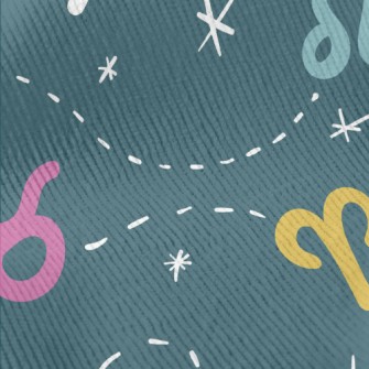 Cute Constellation Pattern Standard Corduroy