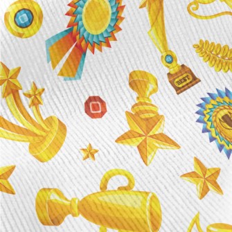 Gold Trophy Medal Standard Corduroy
