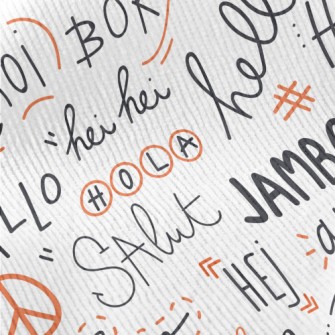 Hello In Different Languages Standard Corduroy