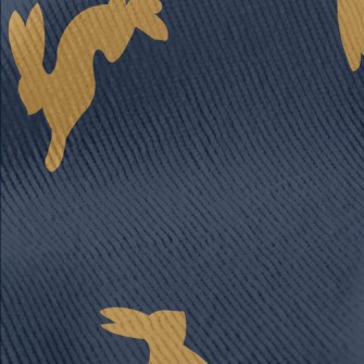 Lively Rabbit Silhouette Standard Corduroy