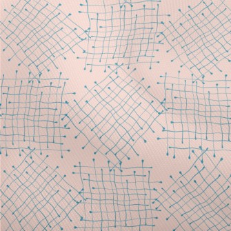 Distorted Line Grid Dobby