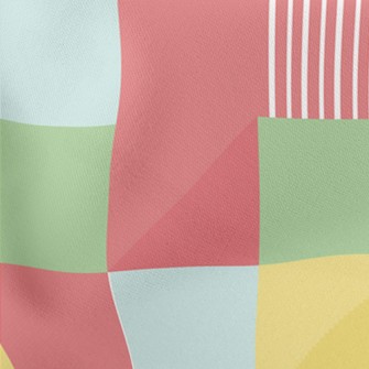 Geometric Colorful Squares Stretch Ponte