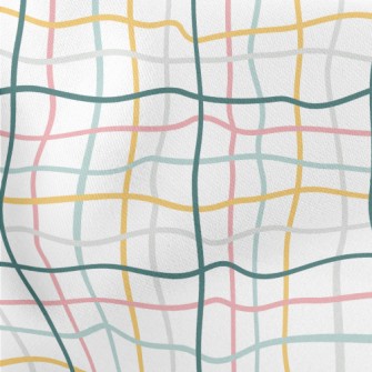 Distorted Color Grid Stretch Ponte