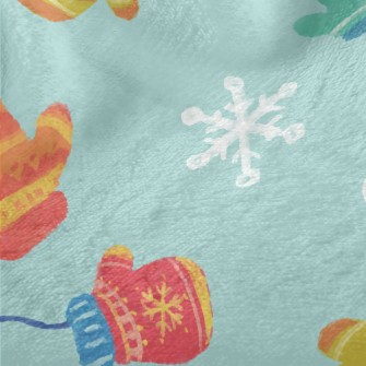 Winter Wool Gloves Minky