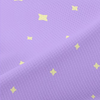 Shining Stars Pattern Piqué