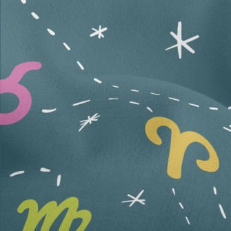 Cute Constellation Pattern Lightweight Performance Linen