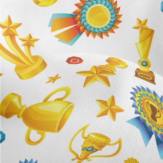 Gold Trophy Medal Lightweight Performance Linen