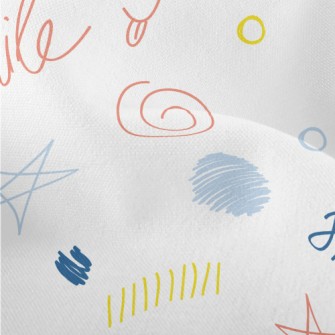Children&#39;s Art Graffiti Lightweight Performance Linen