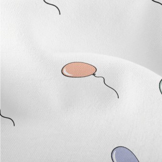 Colorful Flying Balloons Lightweight Performance Linen