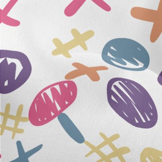 Interesting Art Graffiti Lightweight Performance Linen