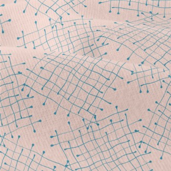 Distorted Line Grid Modern Jersey