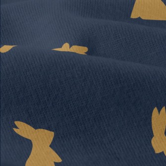 Lively Rabbit Silhouette Modern Jersey